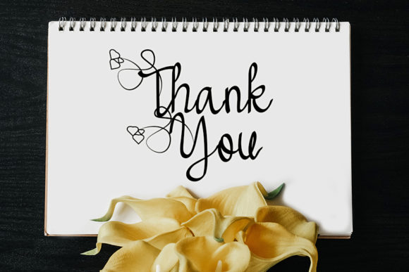 Lova Mellia Font PNG with transparent background - Preview 5