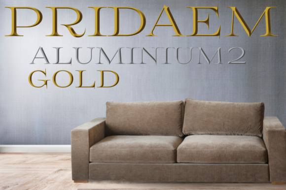 PridaEm Font PNG with transparent background - Preview 3