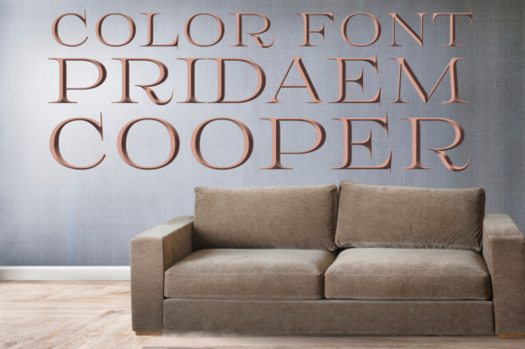 PridaEm Font PNG with transparent background - Preview 6