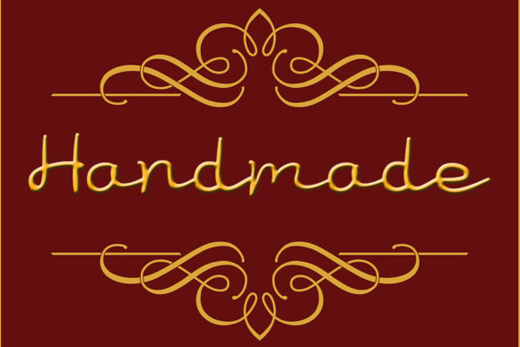 Right Hand Font PNG with transparent background - Preview 1