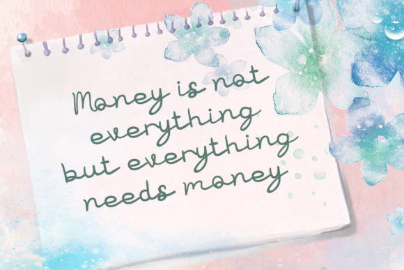 Right Hand Font PNG with transparent background - Preview 2