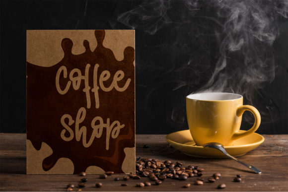 Seruput Kopi Font PNG with transparent background - Preview 2
