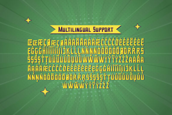 Shocked Up Font font preview - 3