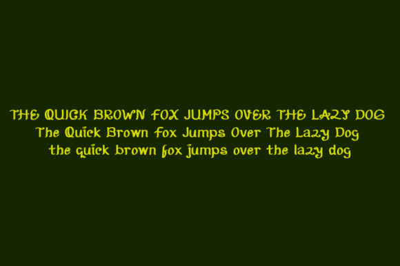 Amocelia Font - Preview 3