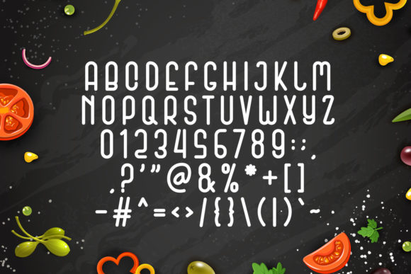 Burger Perfect Font - Preview 5