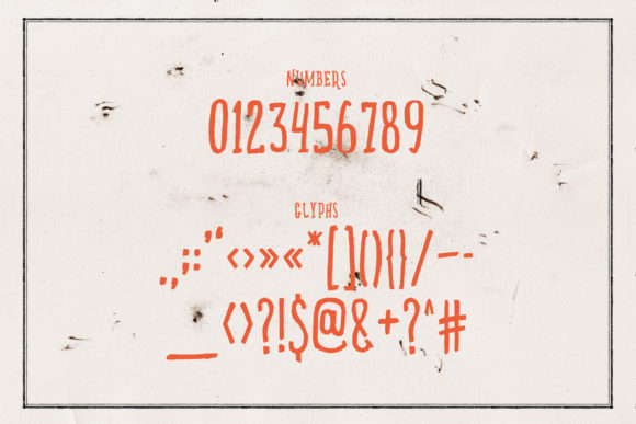 Bushwhack Font - Preview 2