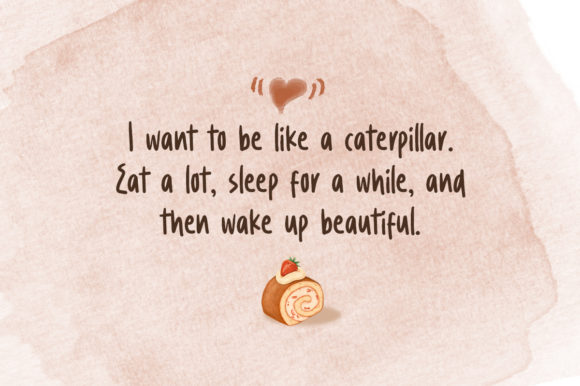 Caramel Chestnut Font - Preview 1