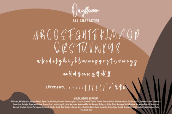 Dayflower Font - Preview 6