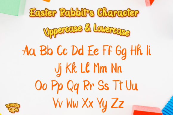 Easter Rabbit Font - Preview 1