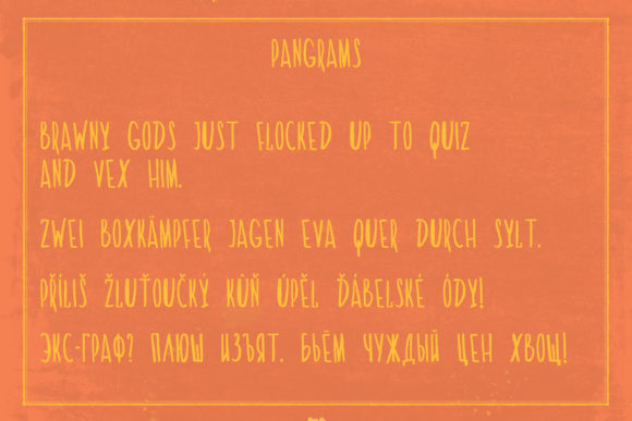 Fissure Font - Preview 3