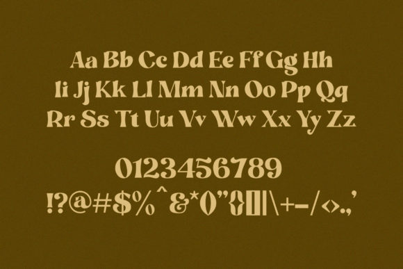 Hangier Font - Preview 5