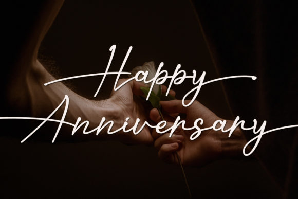 Kaliurang Signature Font PNG with transparent background - Preview 3