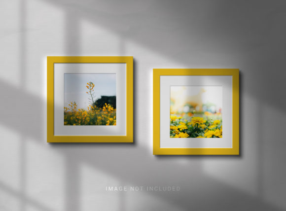 Photo Frame Mockups, Product Mockup Gráfico Marcos y Pósters Por sujhonsharma