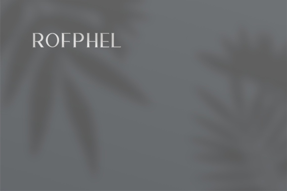 Rofphel Font PNG with transparent background - Preview 1