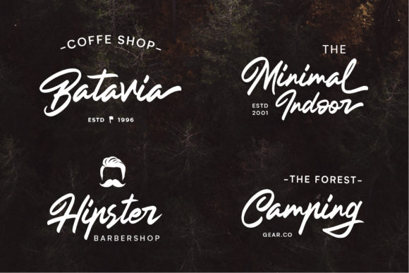 Shining on Font PNG with transparent background - Preview 4