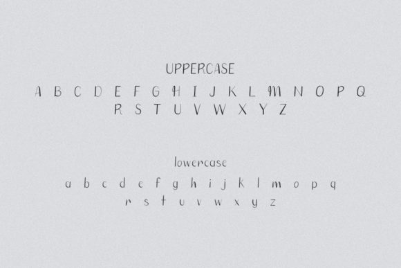 Shooting Star Font PNG with transparent background - Preview 3