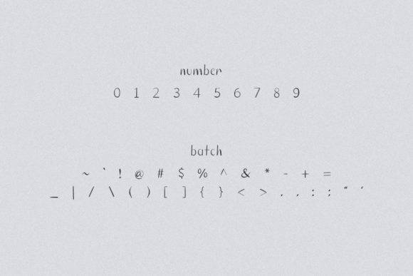 Shooting Star Font PNG with transparent background - Preview 4