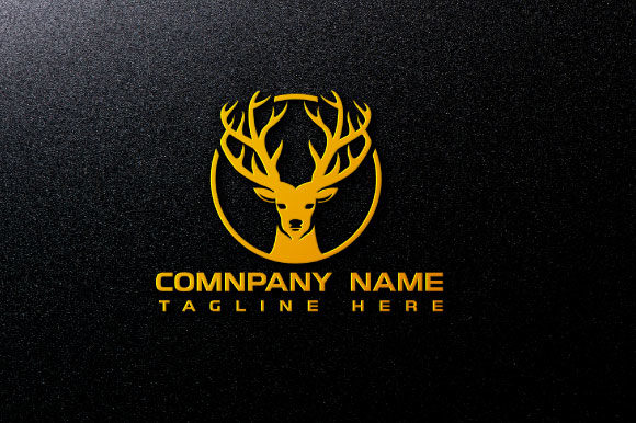 Unique Deer Logo Graphic Logos By LogoByDesign