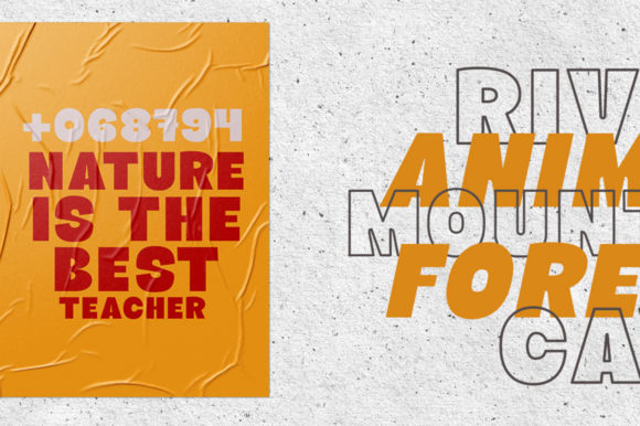 Auxiliary Font - Preview 2