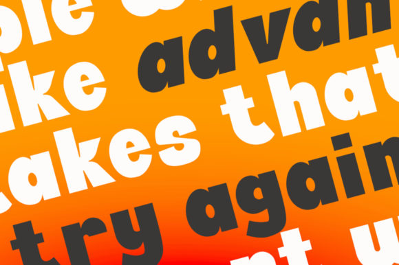 Auxiliary Font - Preview 3