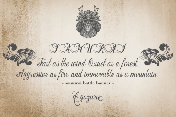 De Gozaru Font - Preview 4