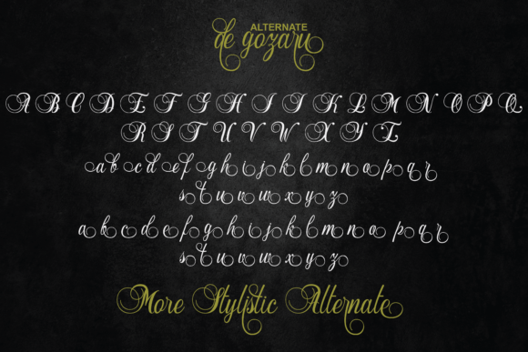 De Gozaru Font - Preview 6