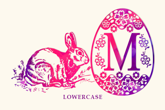 Easter Rabbit Font - Preview 1