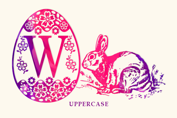 Easter Rabbit Font - Preview 2
