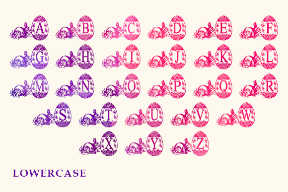 Easter Rabbit Font - Preview 4