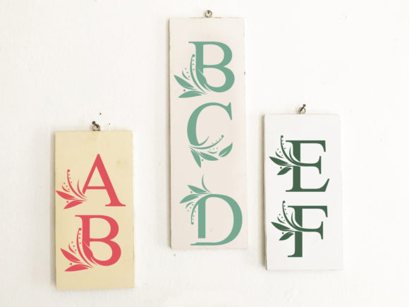 Flourishes Font - Preview 3