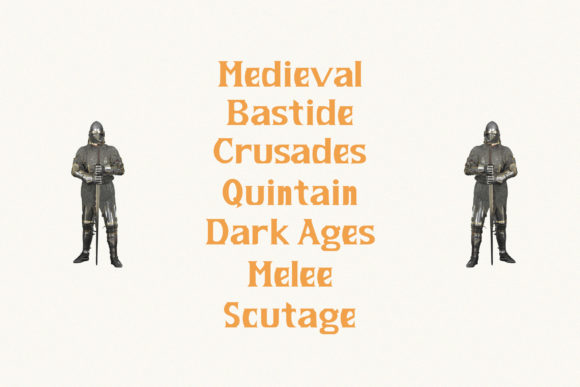 Holofcast Font PNG with transparent background - Preview 3