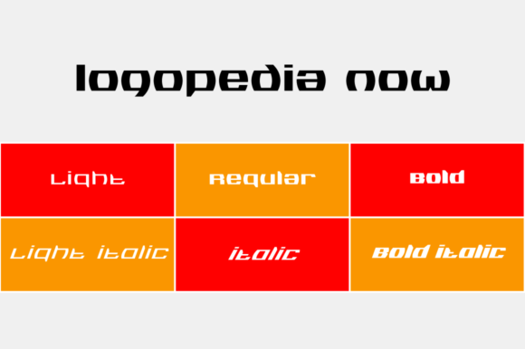 Logopedia Now Font PNG with transparent background - Preview 2