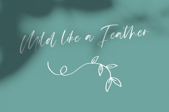 Mildlight Font font preview - 2