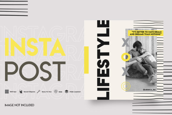 Minimalist Instagram Lifestyle Post Graphics