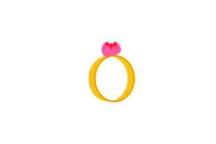 Spring Flower Ring Vector Icon Graphic by goodmantisid · Creative Fabrica