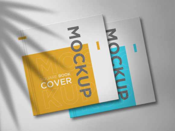 Square Book Cover Mockup Graphic Book & Book Covers By sujhonsharma