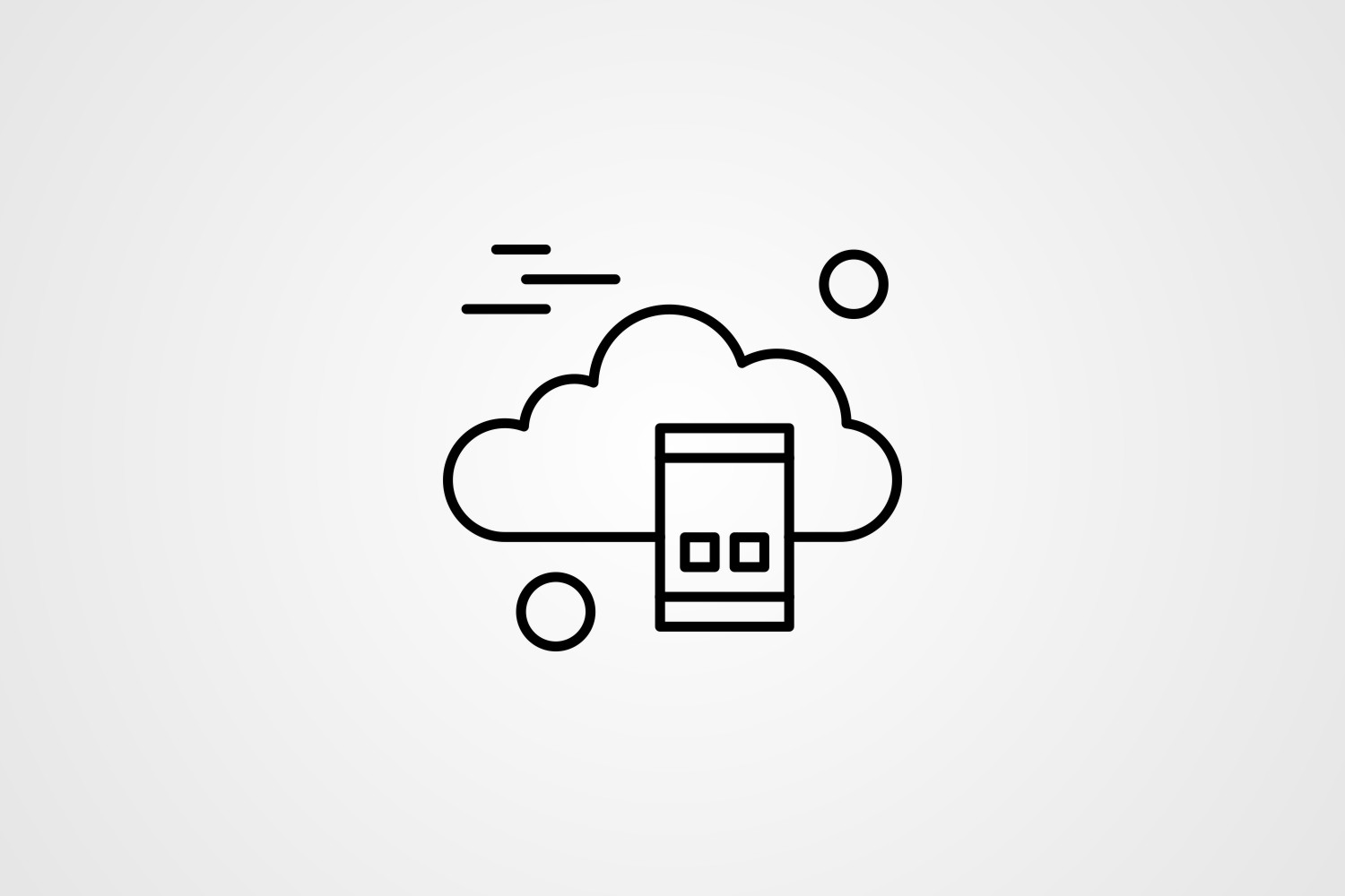 Vector Mobile Linear Icon Graphic by kazim.abbas1996 · Creative Fabrica