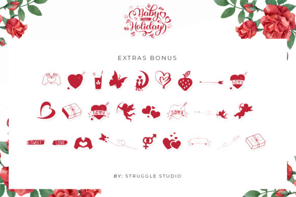 Baby Sweet Holliday Font - Preview 4