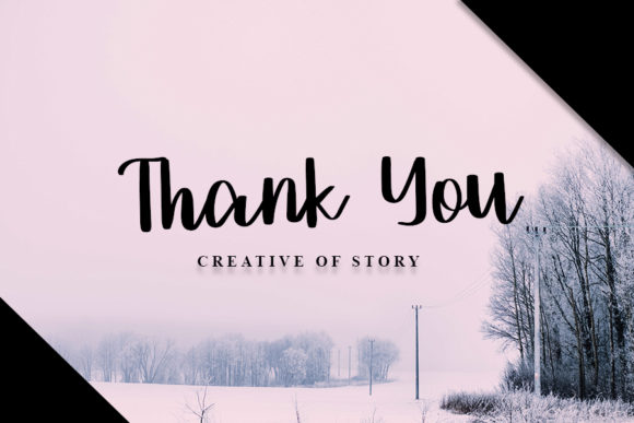 Beautiful Signature Font PNG with transparent background - Preview 3