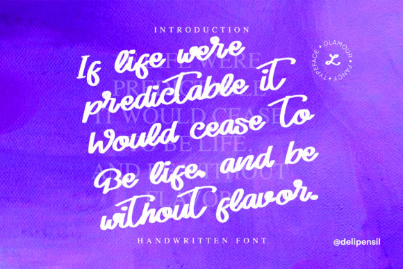 Belliya Font - Preview 3