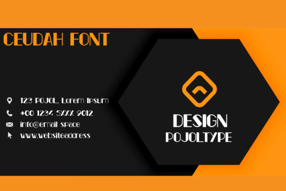 Ceudah Font - Preview 3