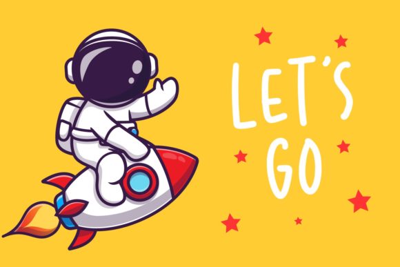 Cosmo Space Font PNG with transparent background - Preview 1