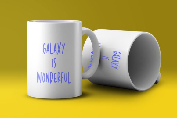 Cosmo Space Font PNG with transparent background - Preview 4