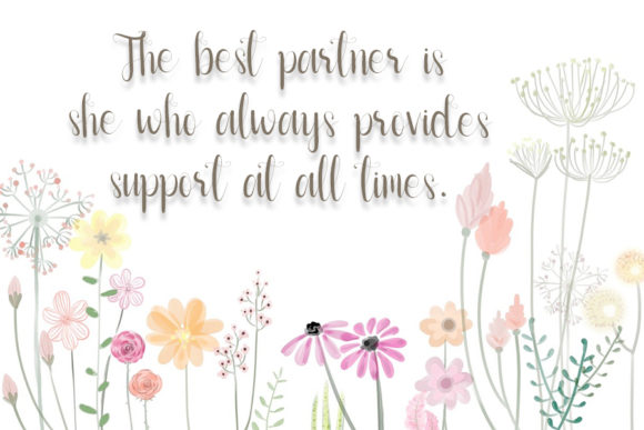 Ending Valentines Font PNG with transparent background - Preview 4