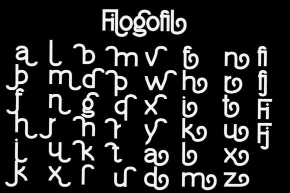Filogofil Font font preview - 6