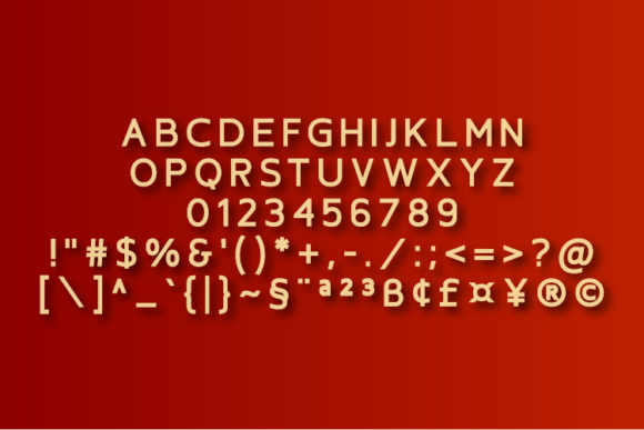 Halfkey Font - Preview 2
