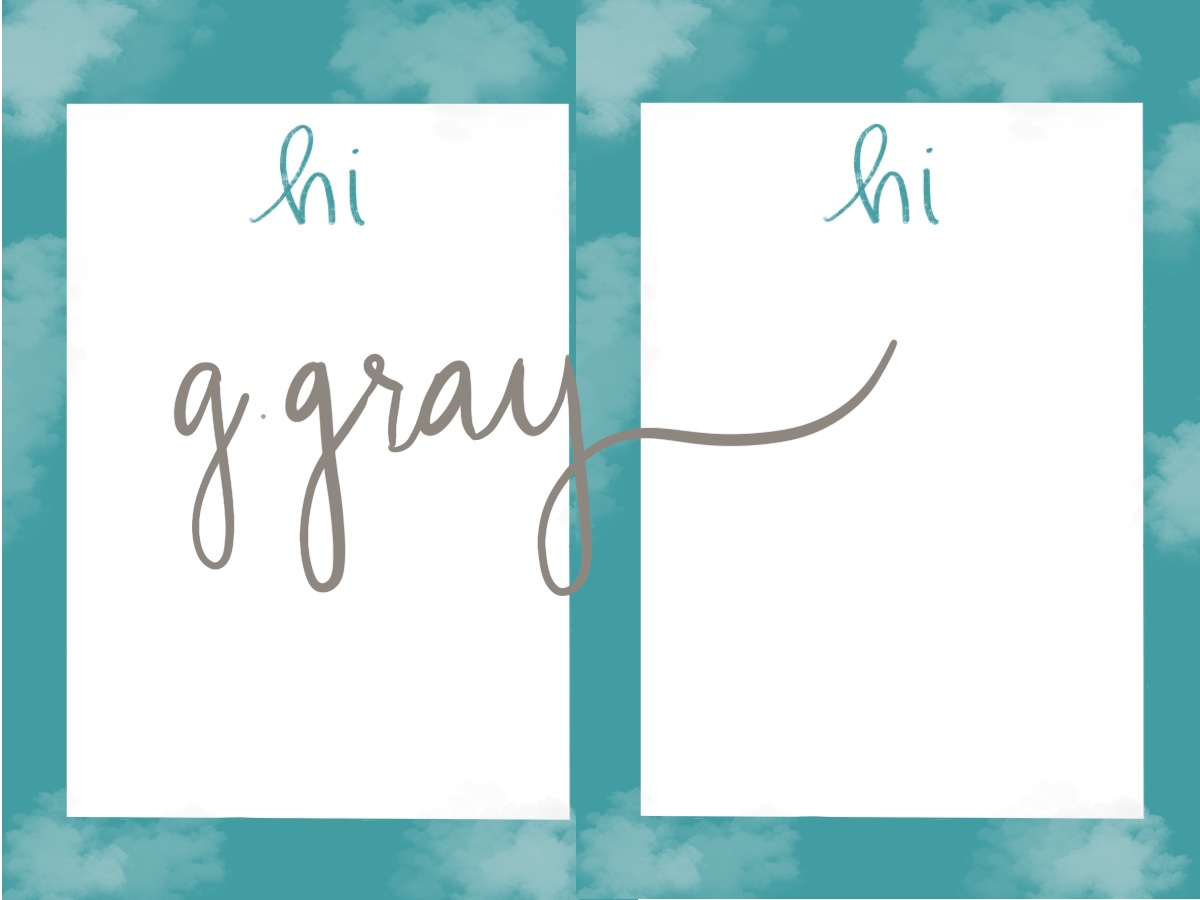 Hi Notepad Digital Sheet Graphic by G.Gray · Creative Fabrica