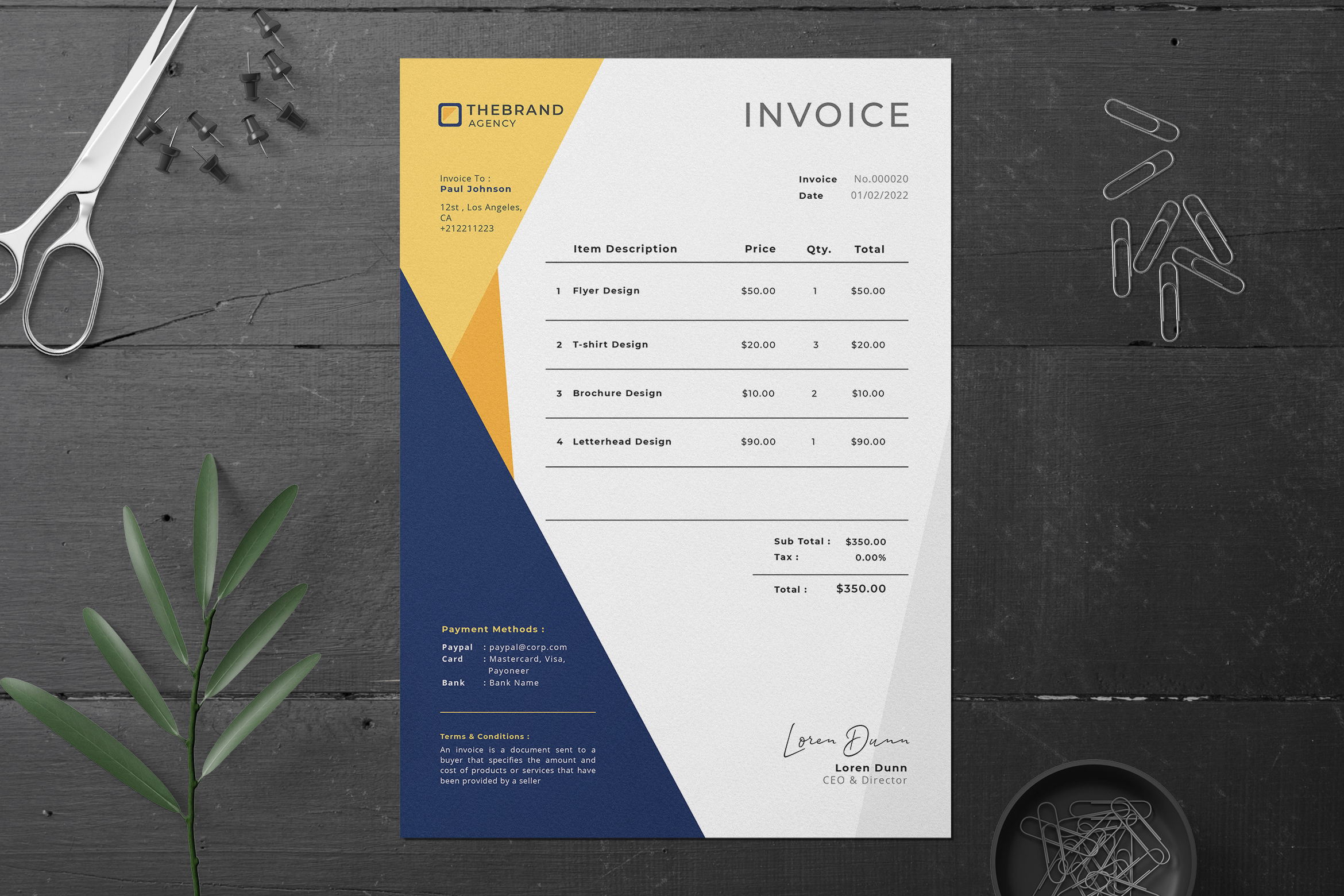 Invioce Graph Invoice Graphic by uicreativenet · Creative Fabrica