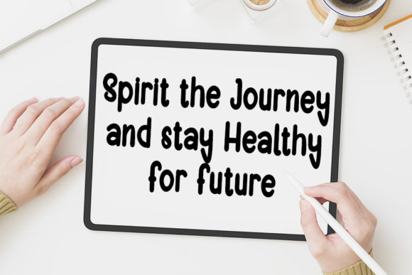 Journey for Jungle Font PNG with transparent background - Preview 3
