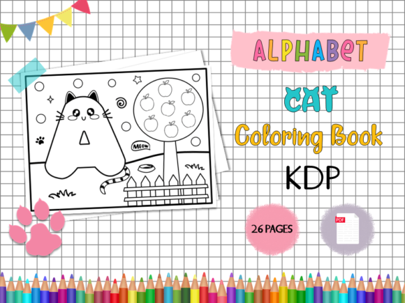KDP Summer Scenery Coloring Book & Pages Graphic by Miss Cherry Designs ...